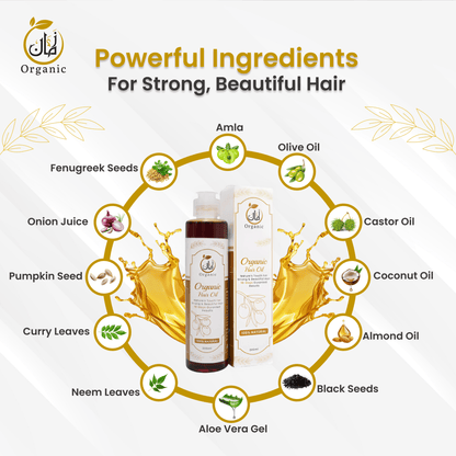 Organic Hair Growth Oil